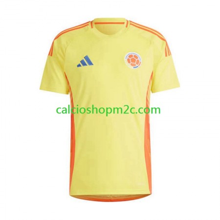 Colombia Maglia Prima Copa America 2024 Manica Corta